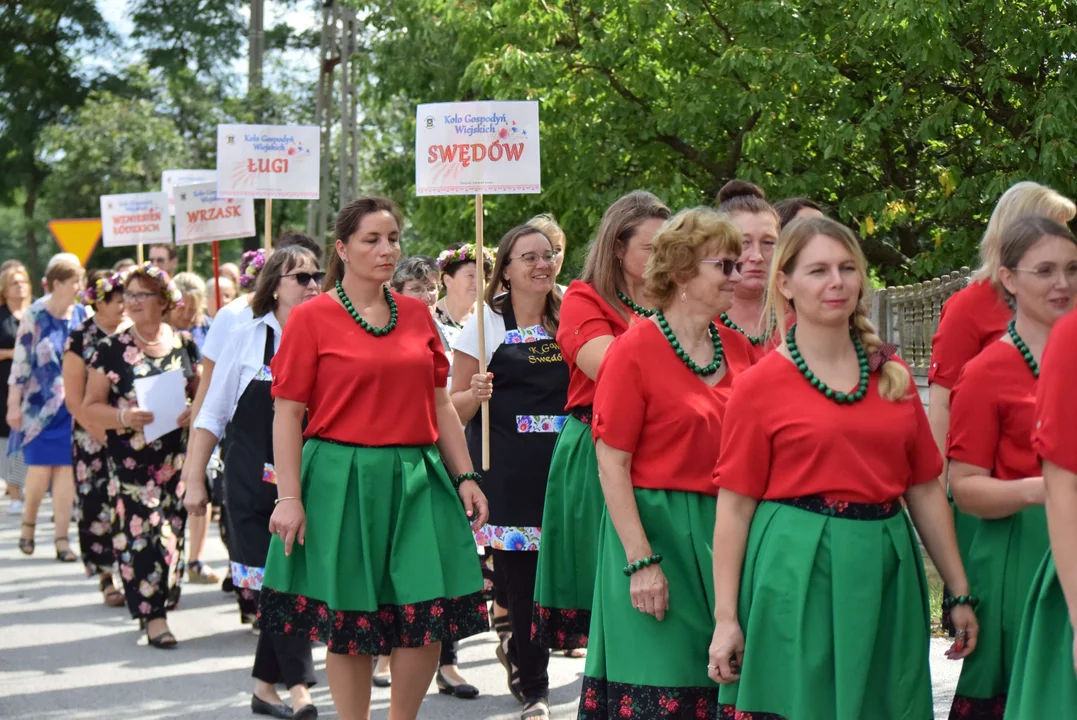 Dożynki gminy Stryków w Warszewicach