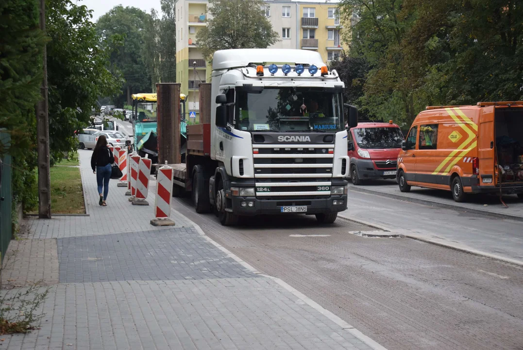 Ulica Rembowskiego znów w remoncie