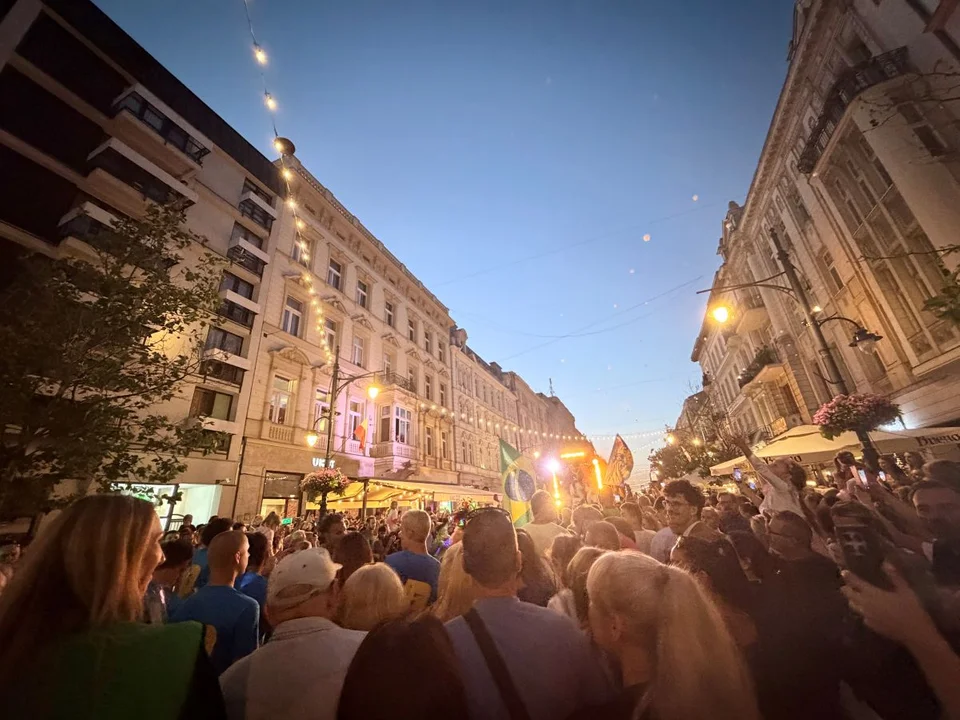 Sambodrom opanował Piotrkowską