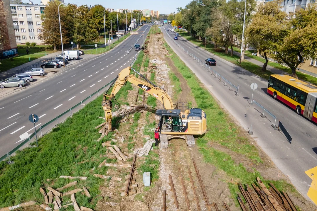 Na al. Śmigłego-Rydza i Niższą powrócą tramwaje MPK Łódź