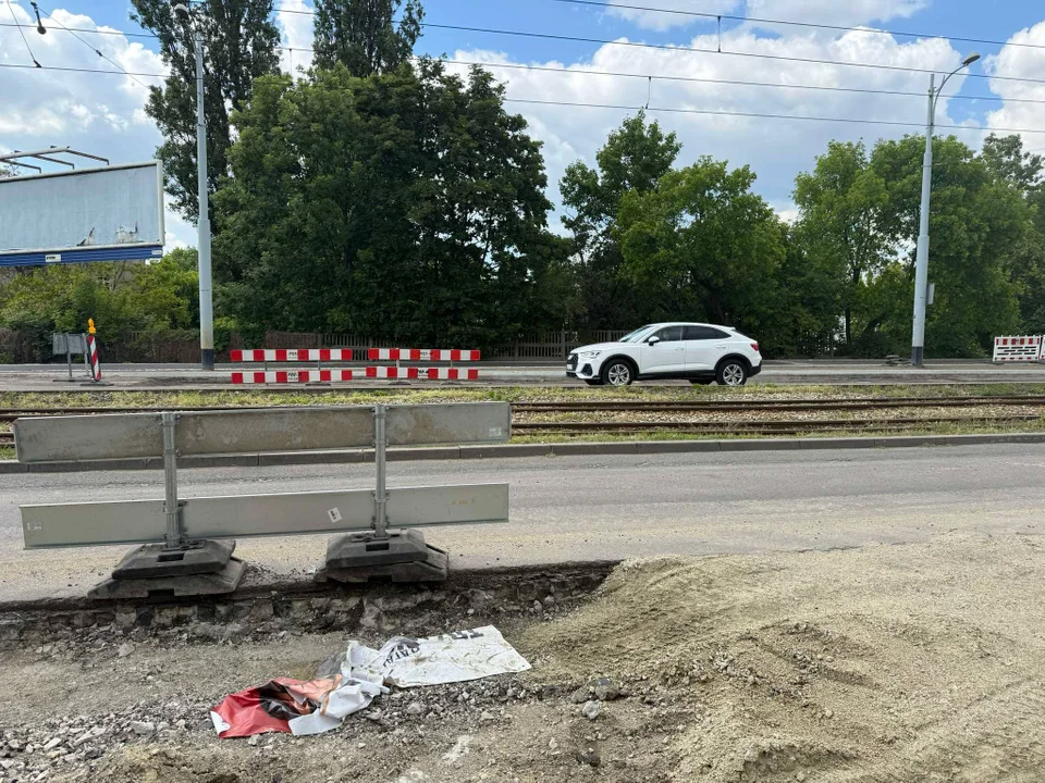 Remont ul. Pabianickiej w Łodzi