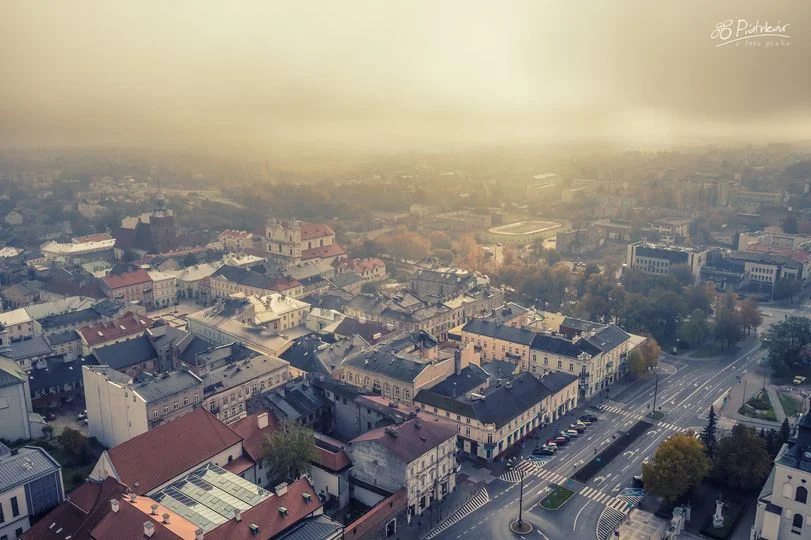 Zdjęcia Piotrkowa z lotu ptaka