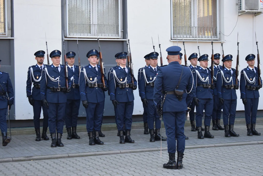 Uroczystości przy KPP w Zgierzu