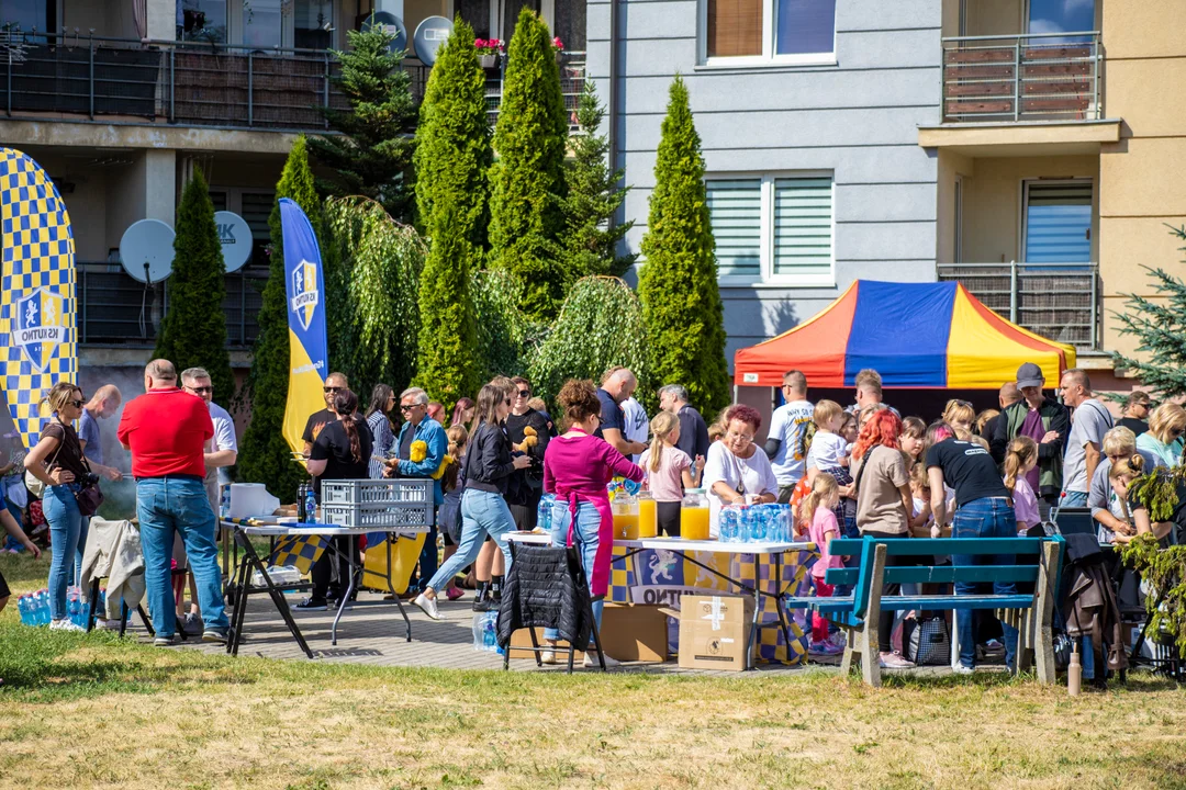 Rodzinno-sportowy piknik przy ul. Szymanowskiego w Kutnie