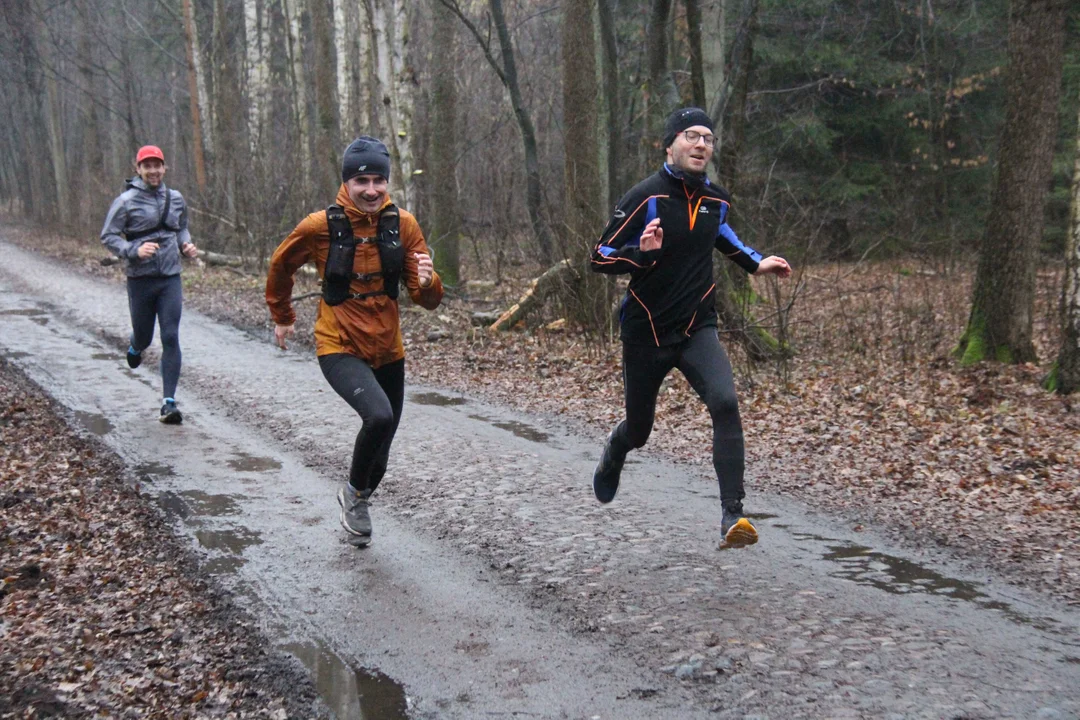 Walentynkowy parkrun w Lesie Łagiewnickim