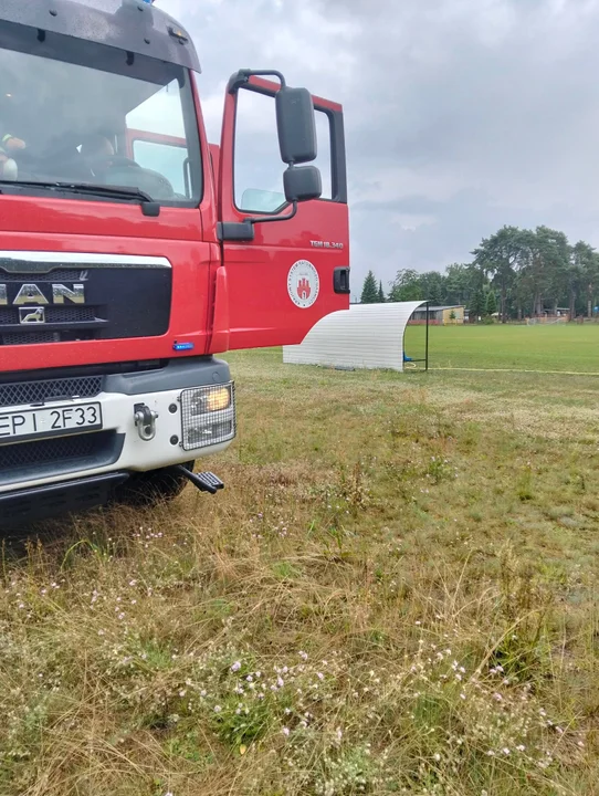 pożar na jor polanie