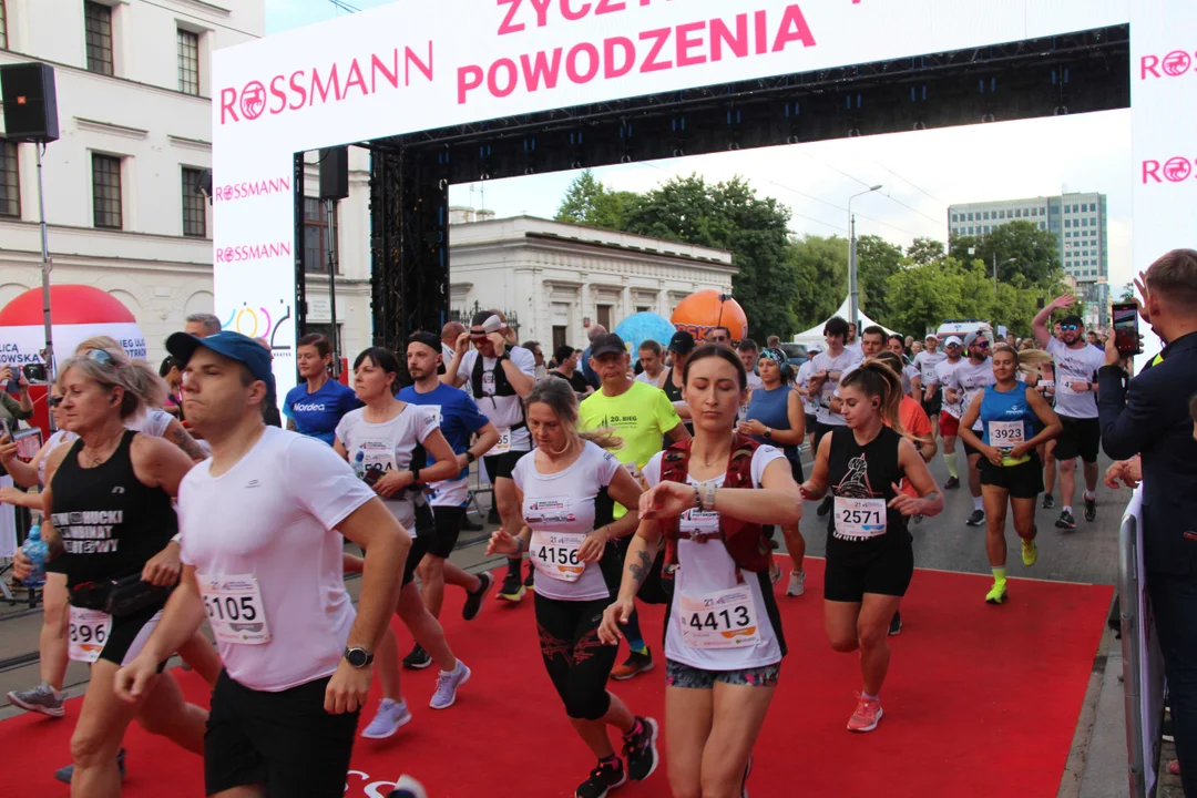 21. Bieg Ulicą Piotrkowską Rossmann Run w Łodzi