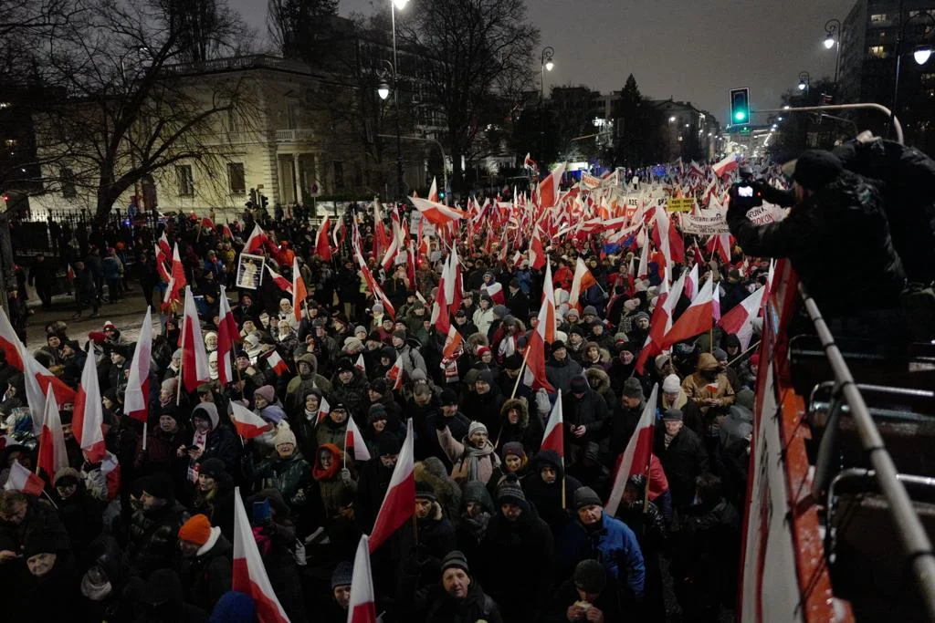 Łodzianie na Marszu Wolnych Polaków w Warszawie