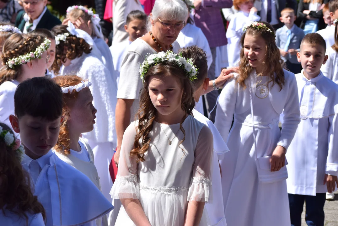 Pierwsza Komunia Święta w parafii Chrystusa Króla w Łodzi