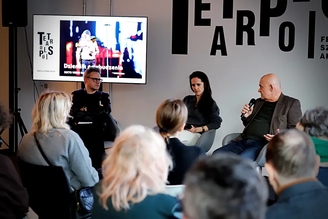 Teatropolis: spotkania z gwiazdami teatru: Robertem Więckiewiczem i Adamem Ferencym