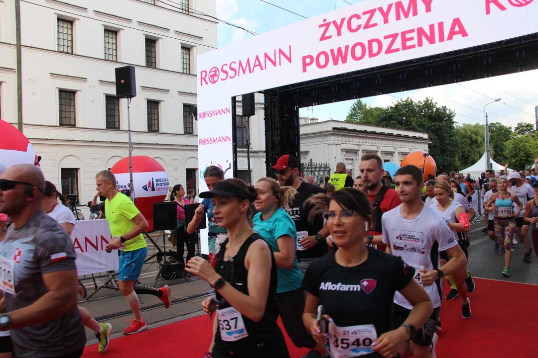 21. Bieg Ulicą Piotrkowską Rossmann Run w Łodzi