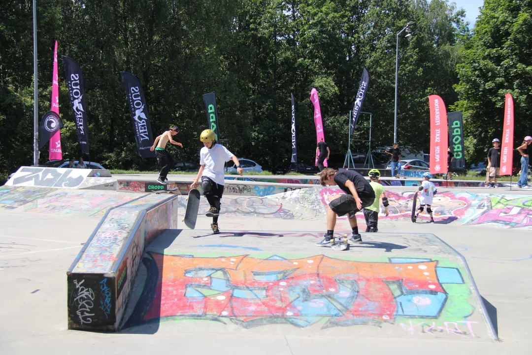 Skatepark im. Igora Kowalewskiego na Widzewie - trwa finał Mistrzostw Polski w kategorii „Park”