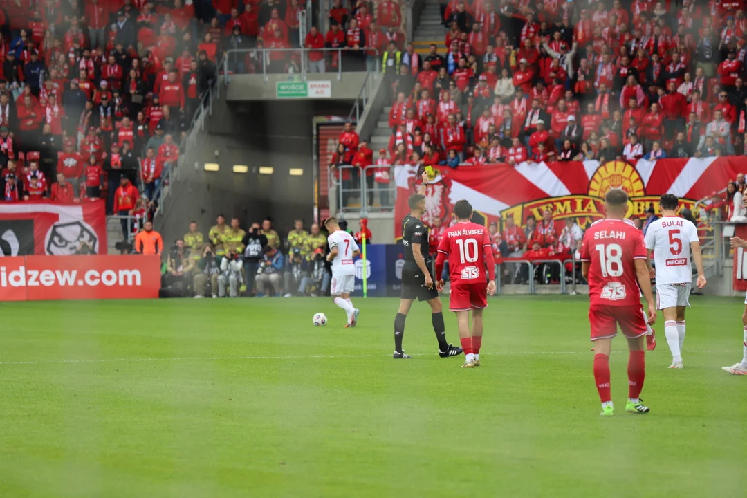 Mecz Widzew - Raków Częstochowa