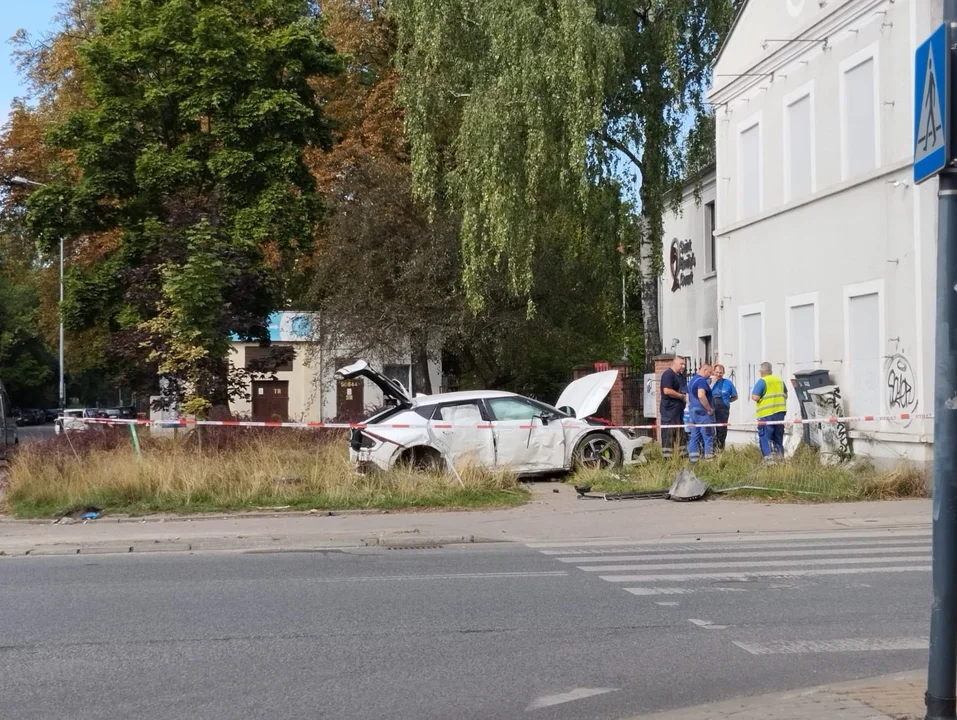 Kolizja na skrzyżowaniu Kilińskiego z Tymienieckiego