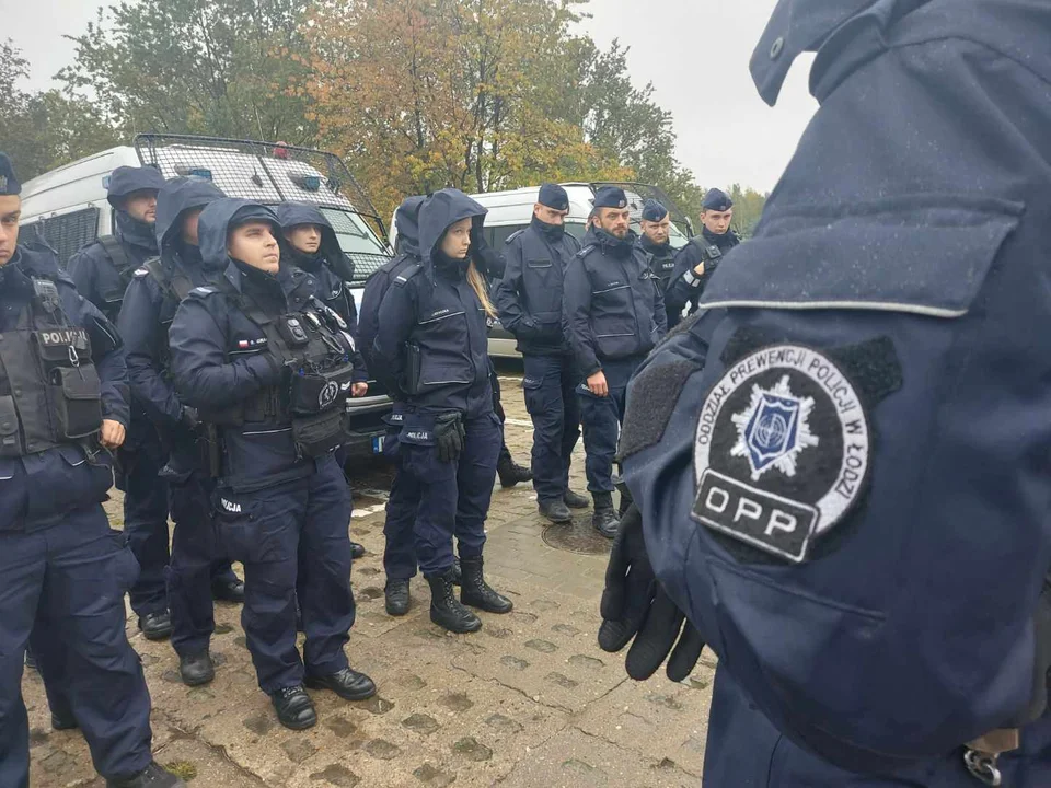 Poszukiwania policji w Zgierzu