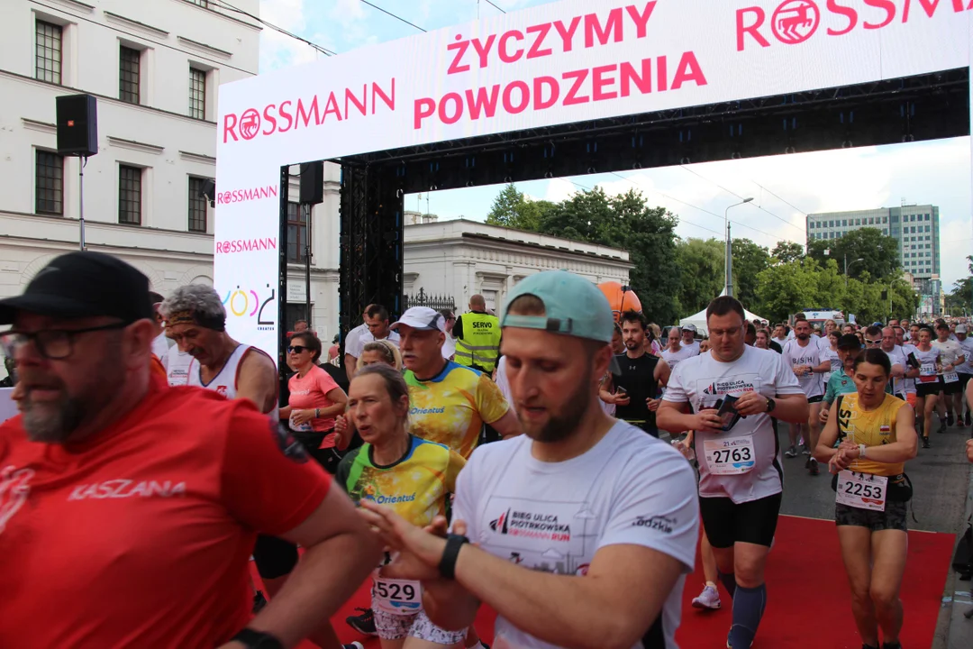 21. Bieg Ulicą Piotrkowską Rossmann Run w Łodzi