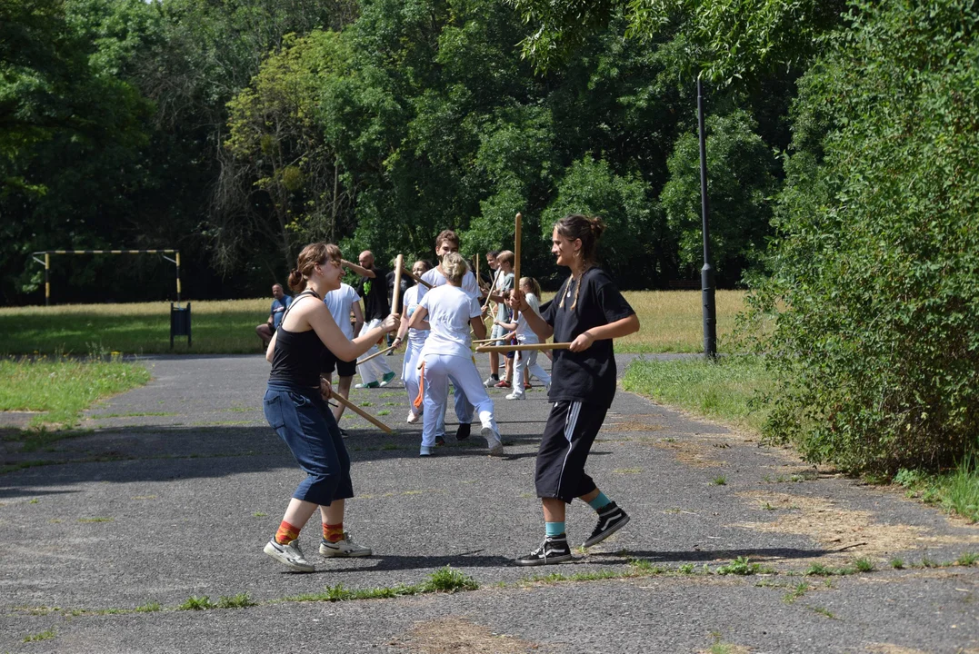 Capoeira w parku Baden-Powella