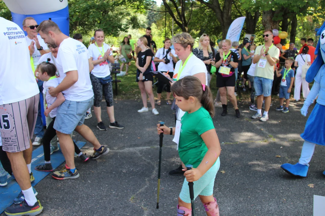 Bieg "Szczęśliwa 13" w parku Baden-Powella w Łodzi