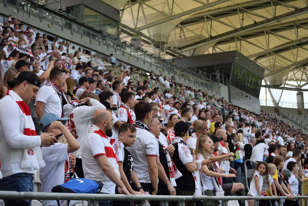 Piłkarskie starcie ŁKS Łódź z Resovią - Stadion Króla 21.05.2023