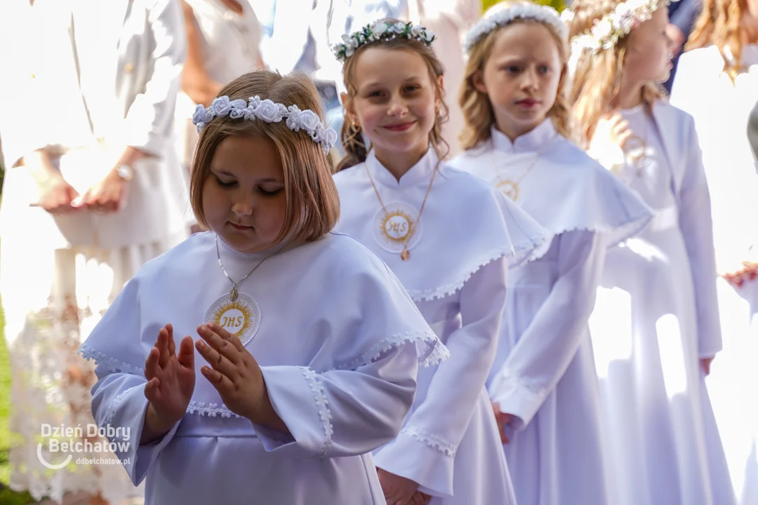 Pierwsza Komunia Święta w Bełchatowie. Uroczystość w parafii farnej