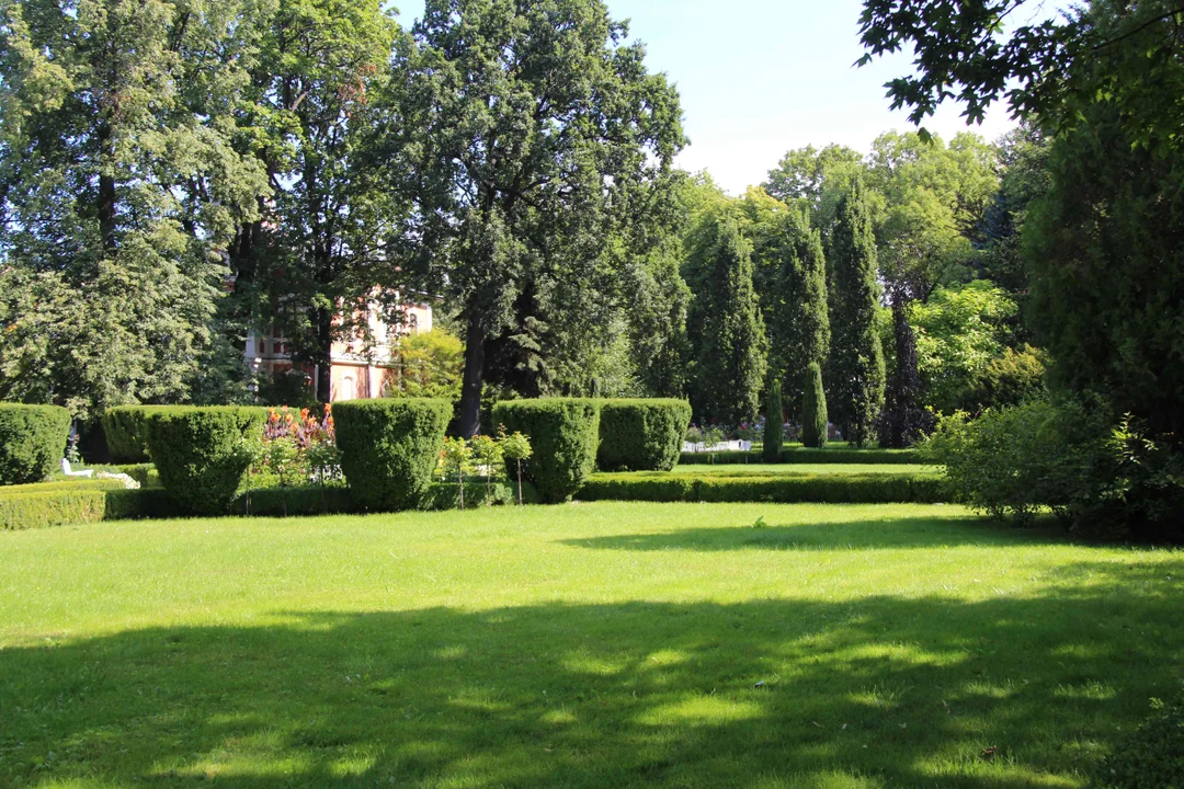 Zachwycający ogród Muzeum Pałacu Herbsta