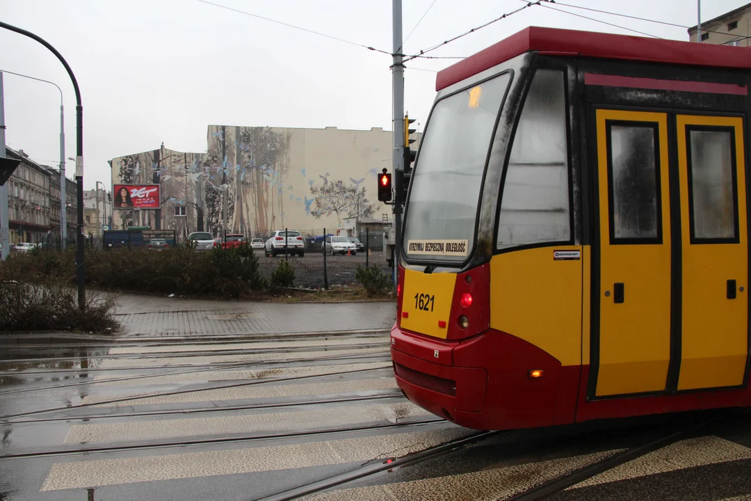 Problem z opóźnionymi tramwajami MPK Łódź na Kilińskiego w Łodzi