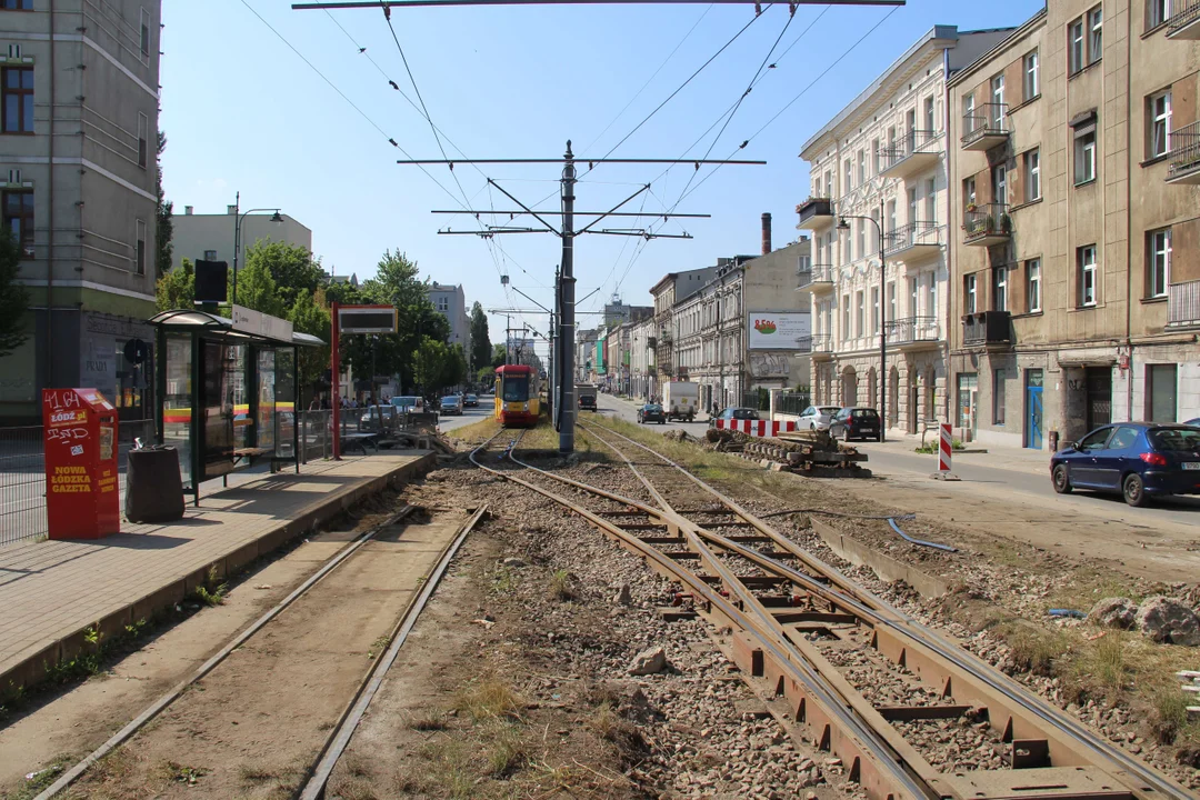 Potężne utrudnienia dla podróżnych MPK Łódź na Zachodniej w Łodzi