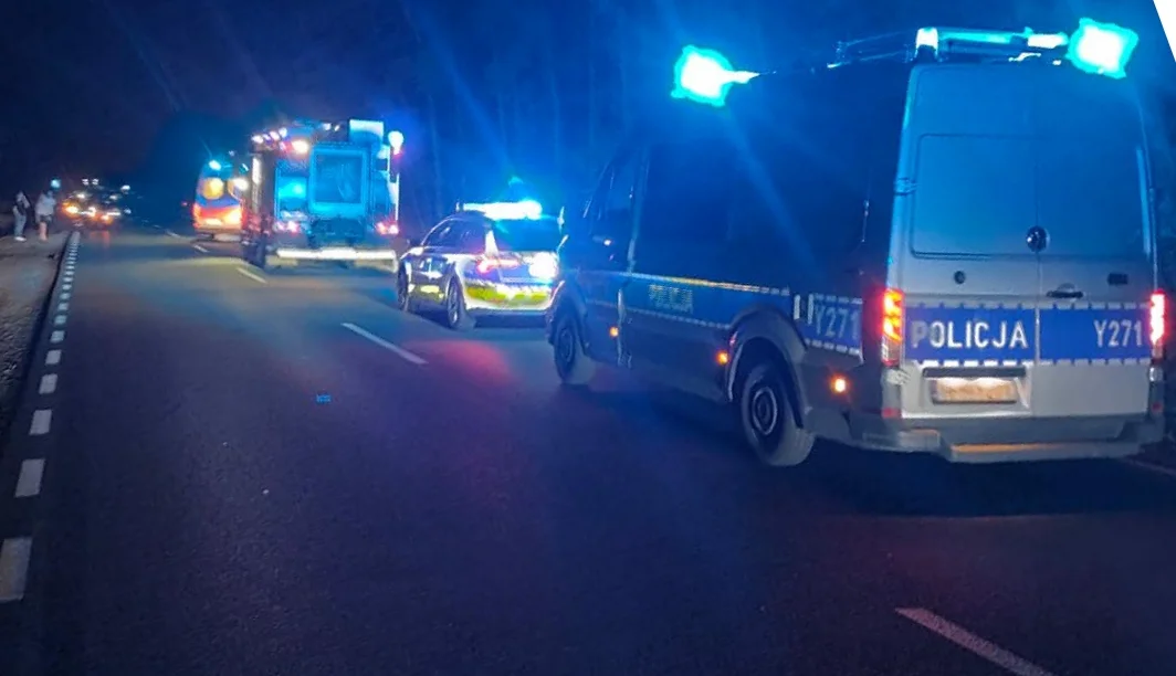Tragedia na drodze pod Płockiem. Nie żyje 40-letnia kobieta [ZDJĘCIA]