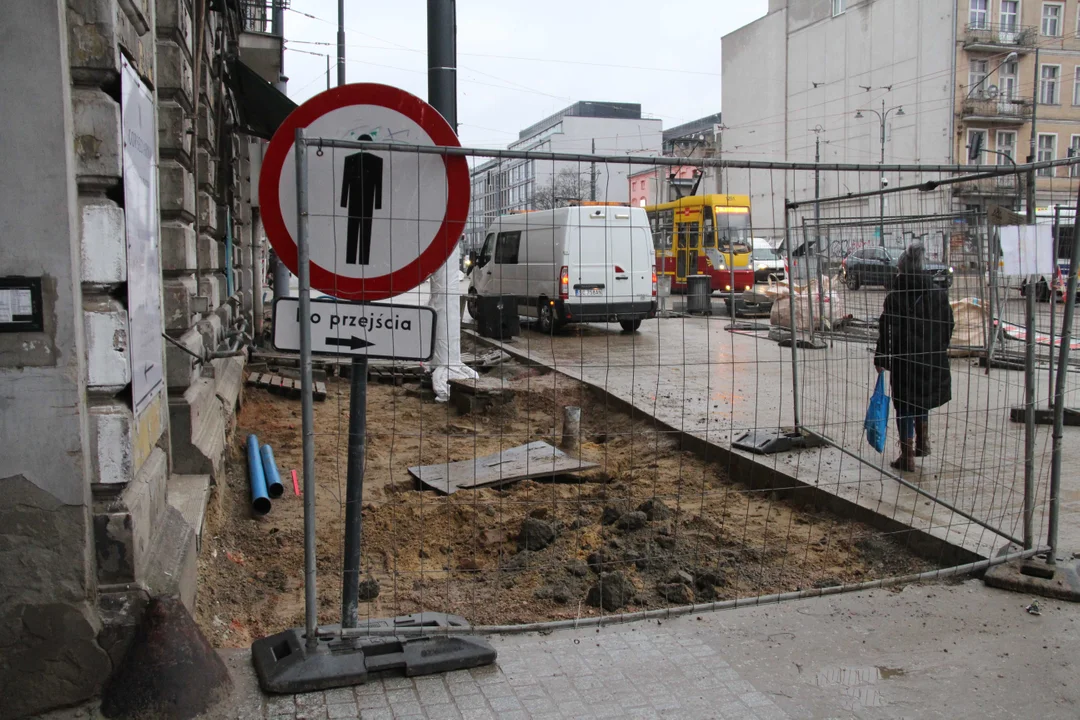 Powrót tramwajów MPK Łódź na skrzyżowanie Zachodnia/Legionów w Łodzi