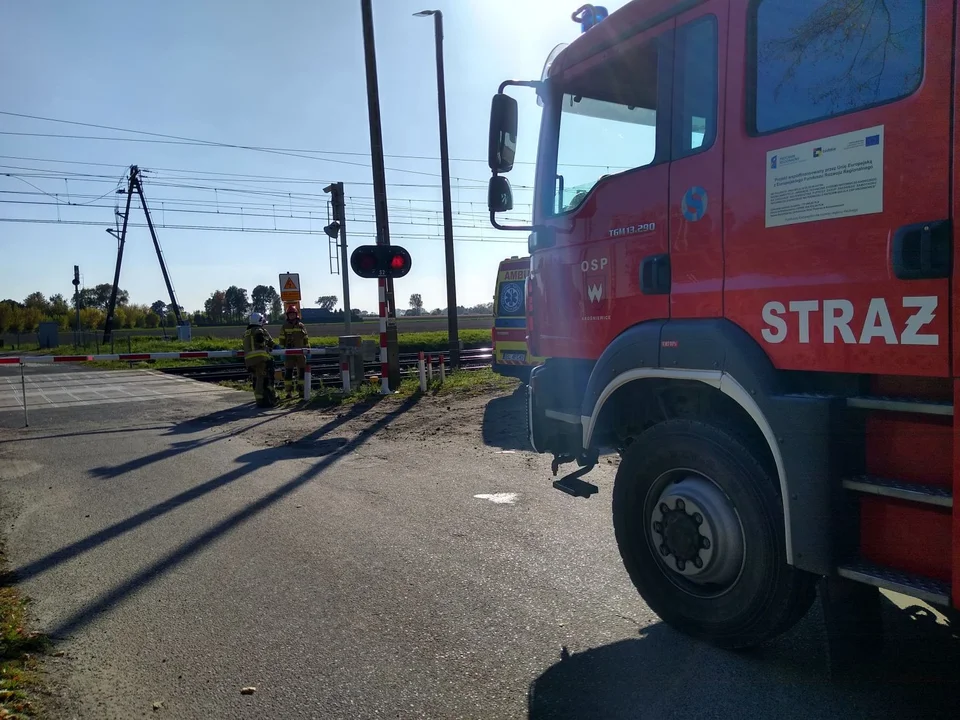 Tragiczny wypadek pod Kutnem. Pociąg potrącił pieszego