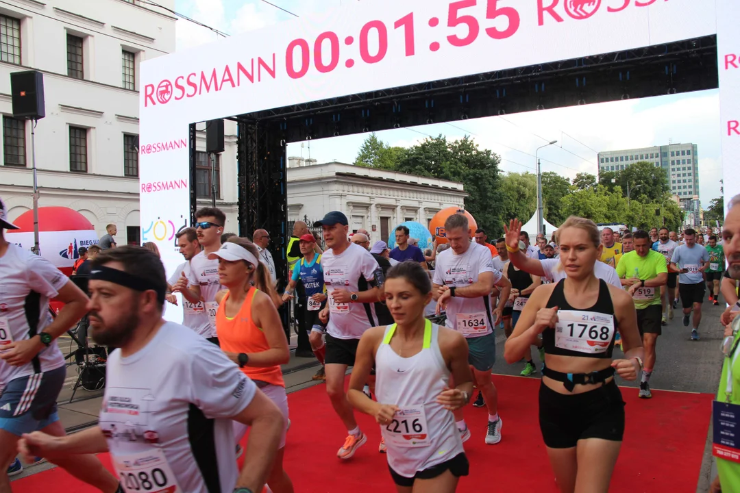 21. Bieg Ulicą Piotrkowską Rossmann Run w Łodzi