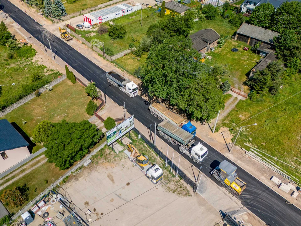 Przebudowa ul. Pomorskiej od Frezjowej do Arniki w Łodzi