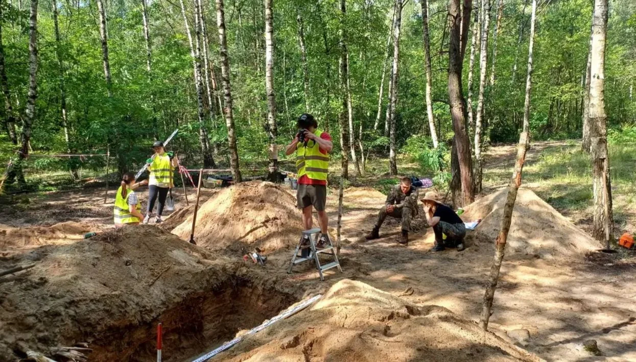 Badania archeologiczne na Brusie w Łodzi