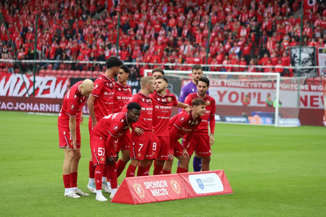 Mecz Widzew - Raków Częstochowa