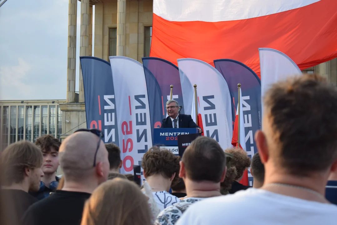 Sławomir Mentzen w Łodzi