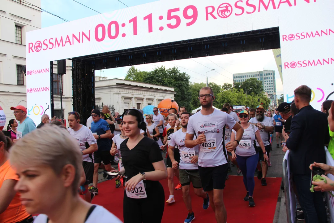 21. Bieg Ulicą Piotrkowską Rossmann Run w Łodzi