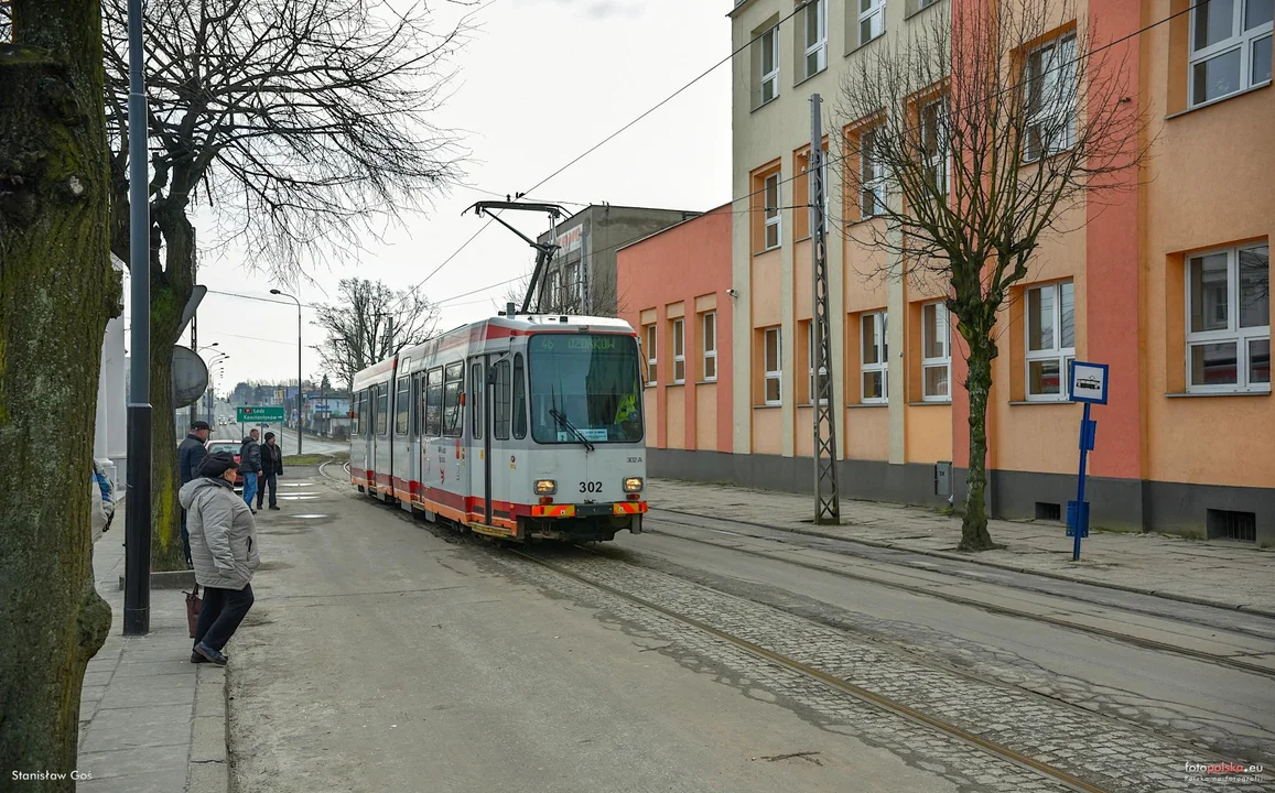 Komunikacja miejska w Zgierzu na starych fotografiach