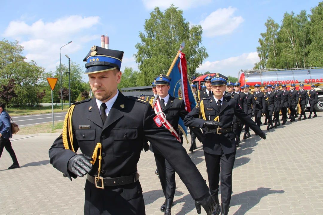 Nowa strażnica przy ul. Przybyszewskiego w Łodzi