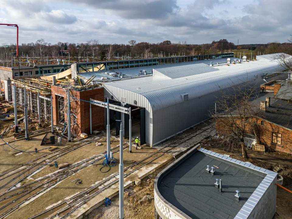 Przebudowa zajezdni tramwajowej Chocianowice w Łodzi