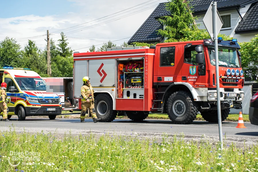 Wypadek w Oleśniku