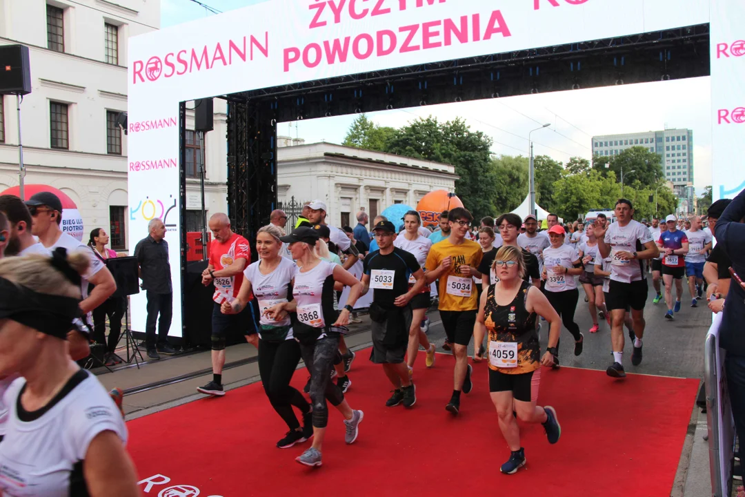 21. Bieg Ulicą Piotrkowską Rossmann Run w Łodzi