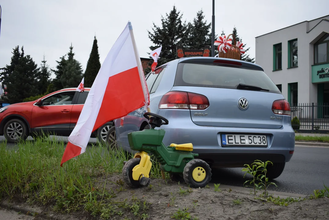 Rolnicy protestują w Zgierzu