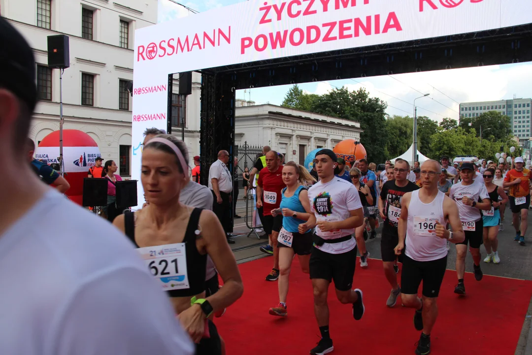 21. Bieg Ulicą Piotrkowską Rossmann Run w Łodzi