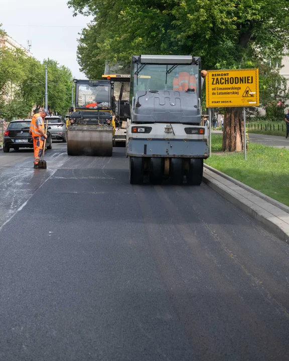 Coraz bliżej końca remontu na Zachodniej w Łodzi