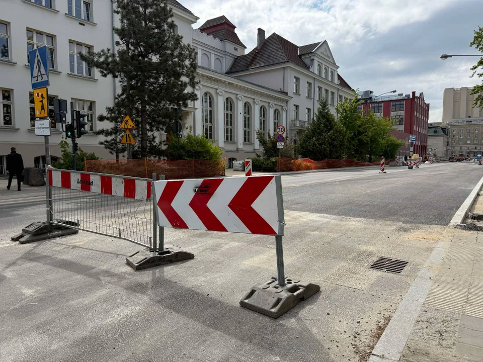 Remont ul. Sterlinga w Łodzi, 9 maja 2025 r.