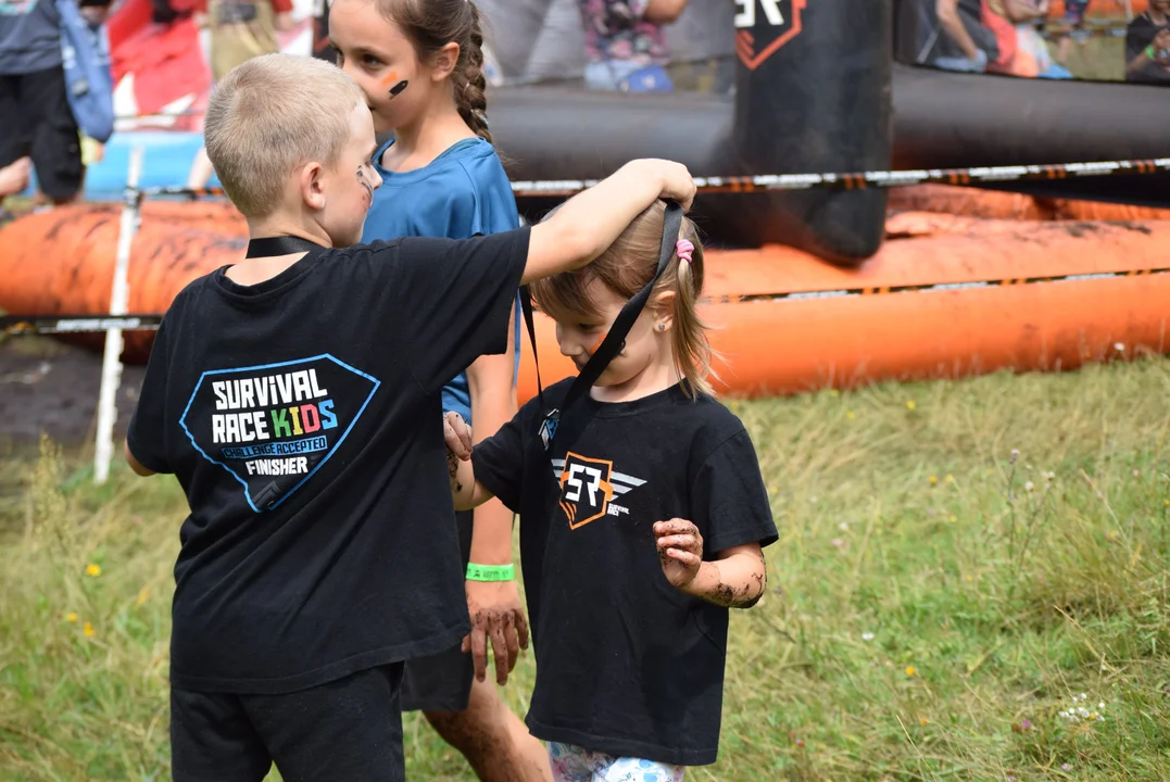 Survival Race Kids Łódź  w Parku Julianowskim