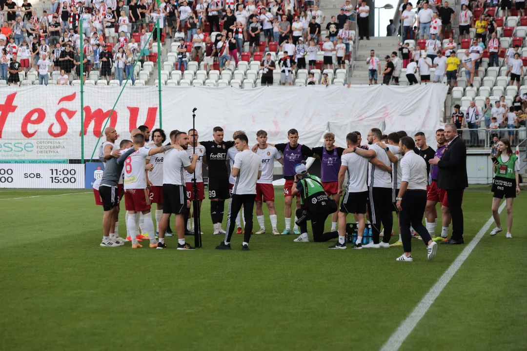 Mecz ŁKS Łódź kontra Stal Mielec