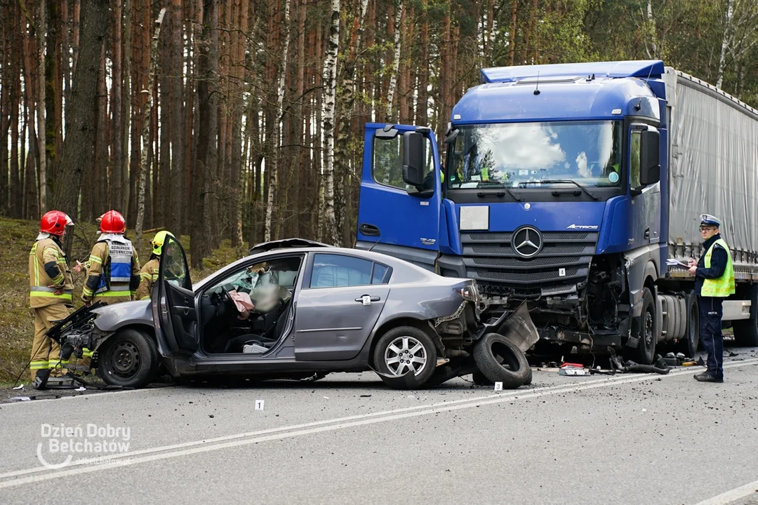 Wypadek w gminie Kluki