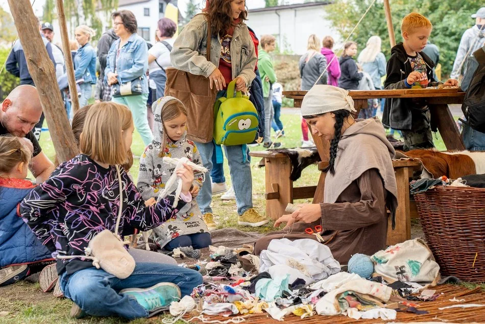 Piknik rodzinny z okazji 600-lecia Łodzi w Szkole Podstawowej nr 7 w Łodzi 