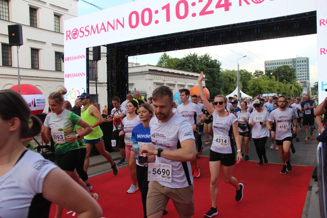 21. Bieg Ulicą Piotrkowską Rossmann Run w Łodzi